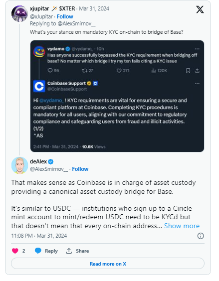 Coinbase推出Base平台加速USDC铸造，并展望去中心化应用的未来